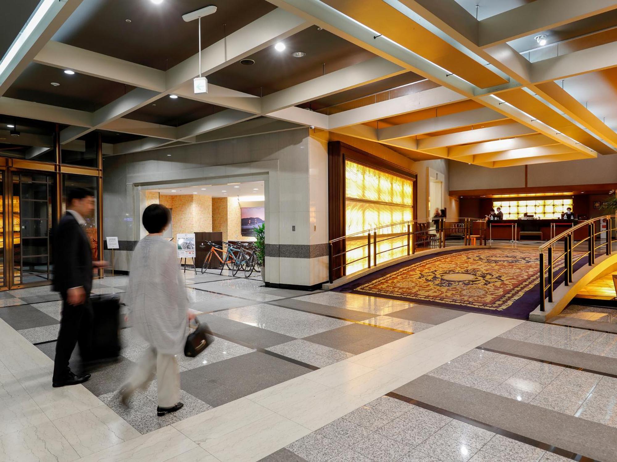 Premier Hotel -Tsubaki- Sapporo Esterno foto The lobby of the hotel