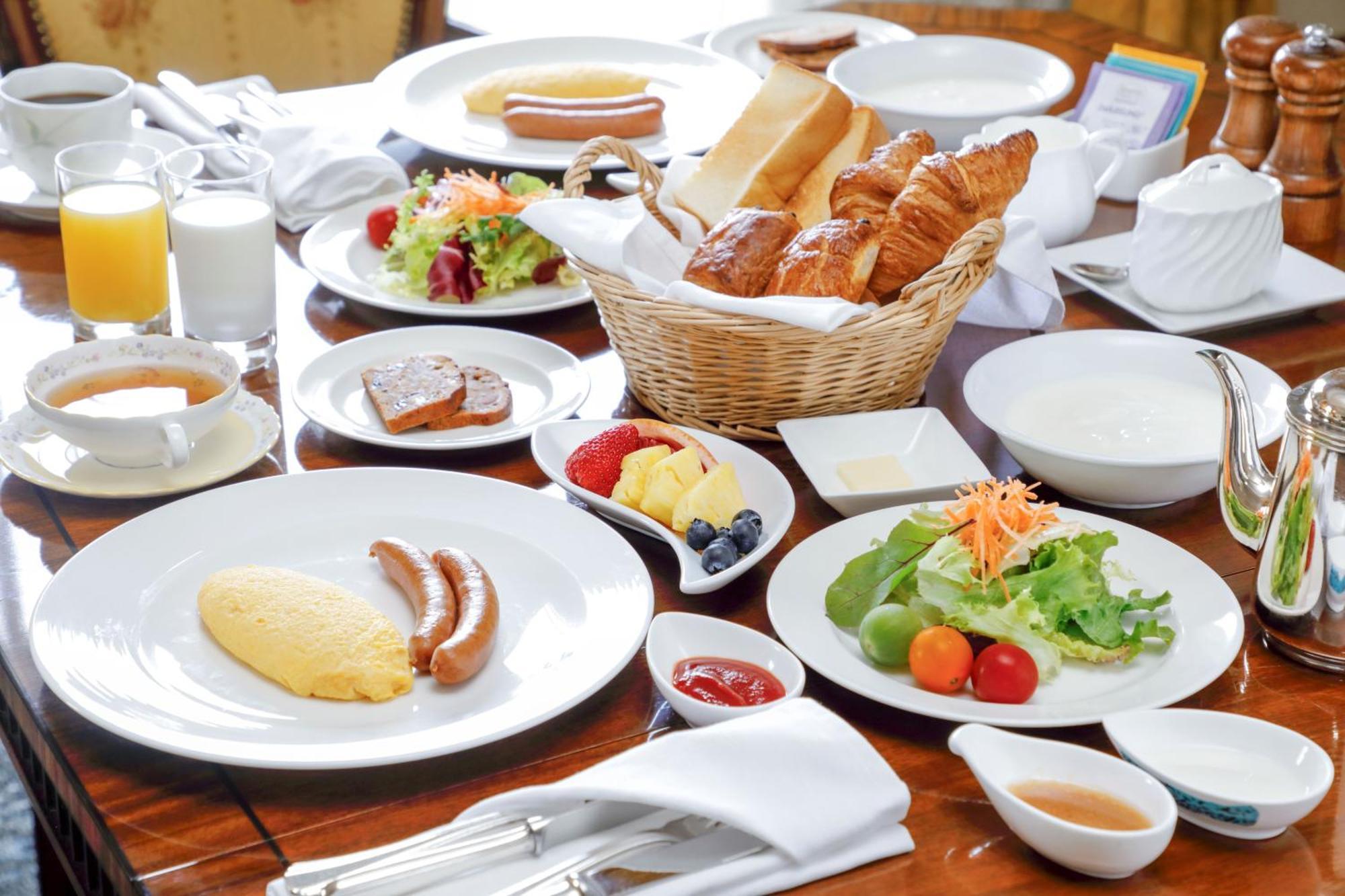 Premier Hotel -Tsubaki- Sapporo Camera foto A typical Western breakfast